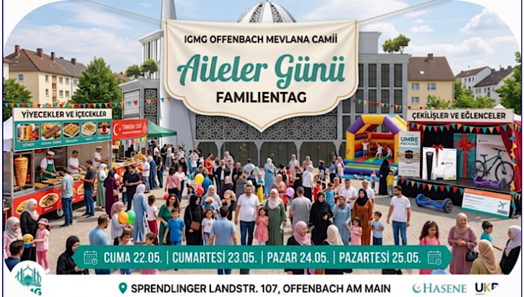 Offenbach’ta Büyük Buluşma: Geleneksel “Aileler Günü” Kapılarını Açıyor!