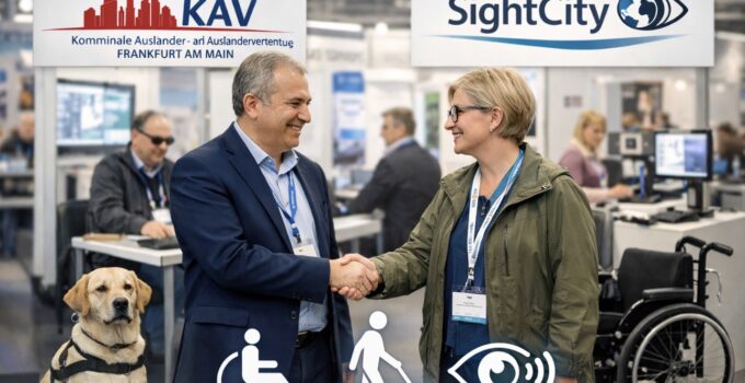 KAV ve SightCity’den Frankfurt’ta Erişilebilirlik ve İnklüzyon İçin Güçlü İş Birliği