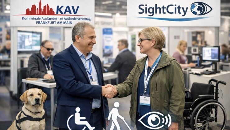KAV ve SightCity’den Frankfurt’ta Erişilebilirlik ve İnklüzyon İçin Güçlü İş Birliği