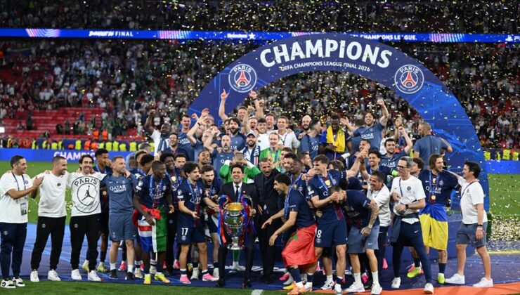 PSG, Arsenal’ı penaltı atışlarında yenerek UEFA Şampiyonlar Ligi şampiyonluğunu korudu.
