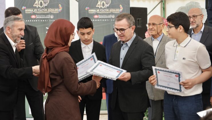 Bergedorf Kocatepe Camii’nde 40. yıl coşkusu