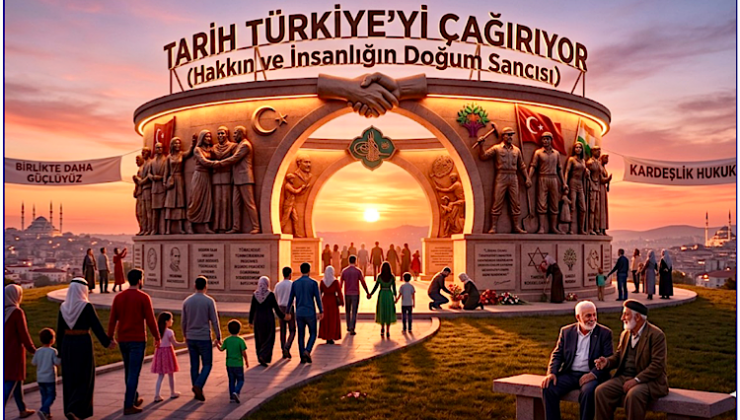 Tarih Türkiye’yi Çağırıyor!..Hakkın ve İnsanlığın Doğum Sancısı