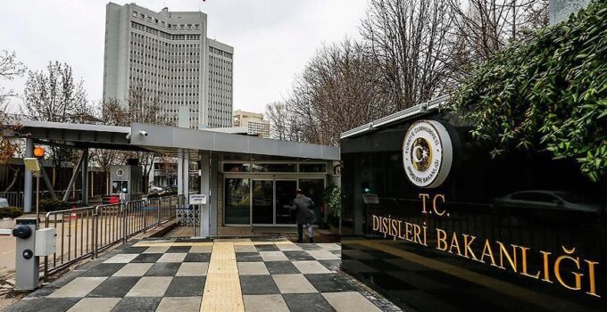 Türkiye’den İsrail Başbakanı Netanyahu’nun açıklamalarına tepki