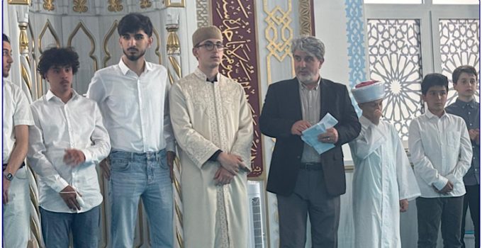 Köln Hutbe Yarışması Birincisi Deutz Şubesi’nden Mus’ab Yeşil