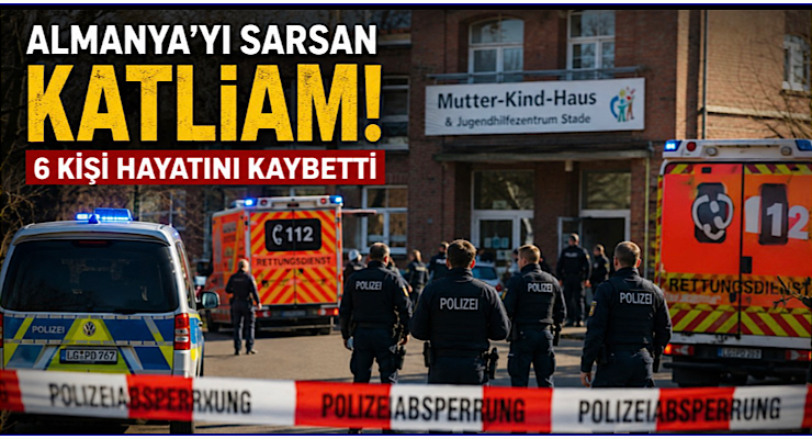 Almanya’yı Sarsan Katliam: Velayet Anlaşmazlığı Kanlı Saldırıya Dönüştü, 6 Kişi Hayatını Kaybetti