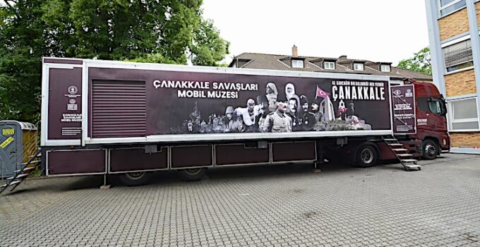 Çanakkale Mobil Müzesi Avrupa Yolunda: Frankfurt’ta Son Gün