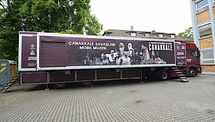 Çanakkale Mobil Müzesi Avrupa Yolunda: Frankfurt’ta Son Gün