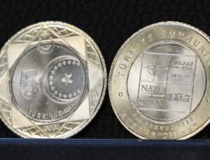 Ankara’daki NATO Zirvesi anısına tedavülde kullanılacak özel 5 lira basıldı