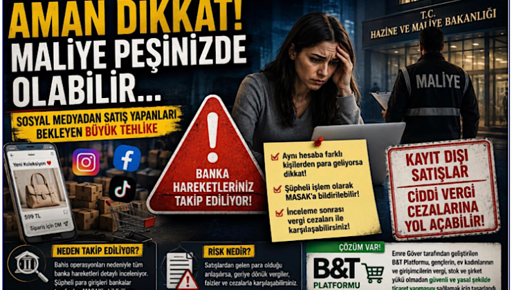 Sosyal Medya Satıcılarına Vergi Alarmı: Bankalar Şüpheli İşlemleri Mercek Altına Aldı