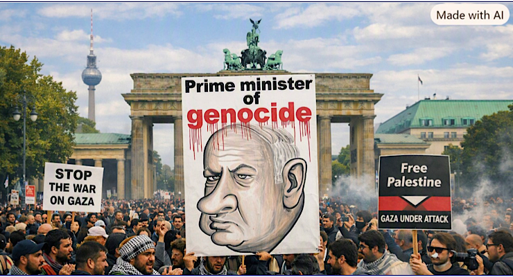 Alman mahkemesi, İsrail’in Gazze’ye saldırılarını Nazi rejimiyle karşılaştırmanın suç olmadığına hükmetti