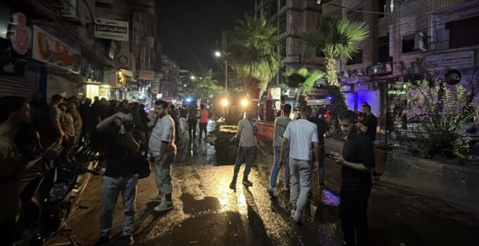 Suriye’nin başkenti Şam’daki şiddetli patlamada 2 kişi ölü, 13 kişi yaralandı