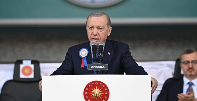 Cumhurbaşkanı Erdoğan: Terörsüz Türkiye ve Terörsüz Bölge vizyonumuzun menziline ulaştırılması hayati önemdedir