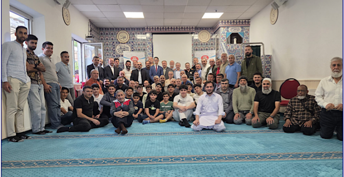 DİTİB Höchst Eyüp Sultan Camii’nde Ramazan Şengün’e Vefa ve Veda Programı