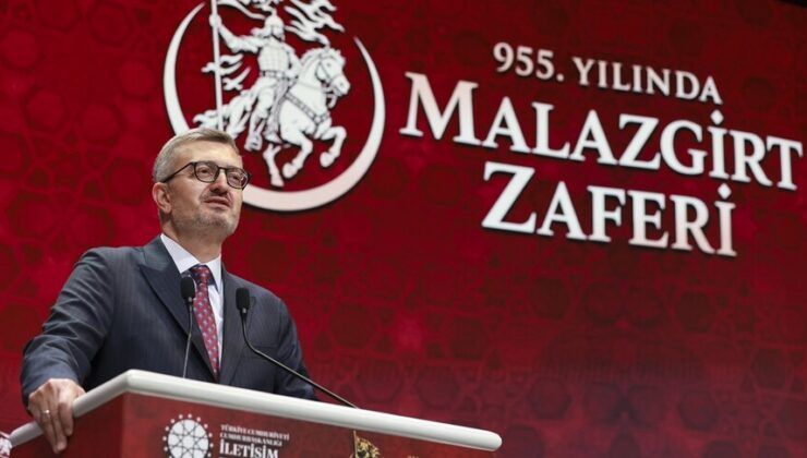İletişim Başkanı Duran: 1071 yılında Malazgirt Ovası’nda kurulan birlik bugün bu milletin mayasını oluşturmakta