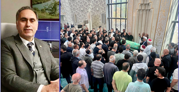 İş İnsanı Ali Tokuş’un Cenaze Namazı Köln Merkez Camii’nde Kılındı