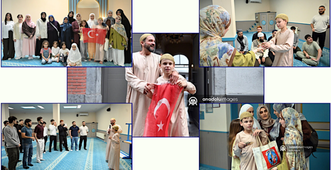 “Cake Not Hate” Kampanyası Brüksel’de Camilerde Kek Dağıtımıyla Devam Etti