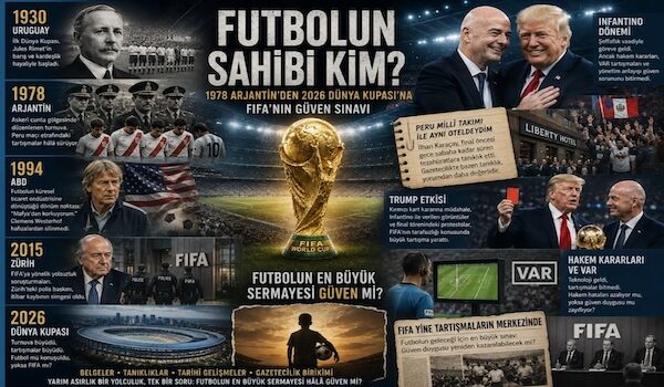 Futbolun en büyük maçı sahada değil, FİFA’da oynanıyor. Fifanın gerçek sahibi kim?