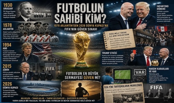 Futbolun en büyük maçı sahada değil, FİFA’da oynanıyor. Fifanın gerçek sahibi kim?
