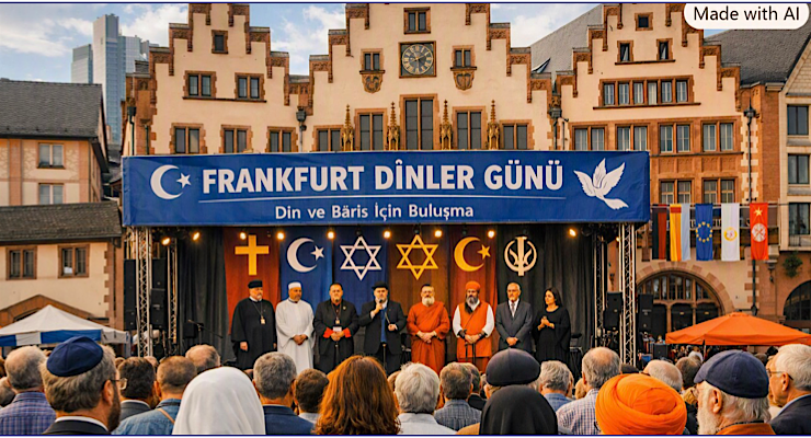 Frankfurt’ta Dinler Günü: Barış ve Birlik İçin Buluşma