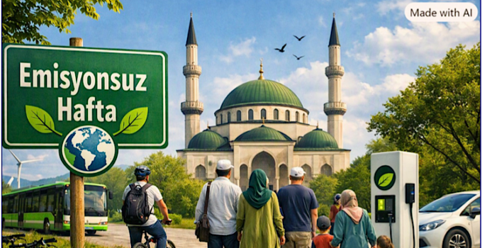 Çevre Bilinciyle Cami Yolunda: IGMG’den “Emisyonsuz Hafta” Çağrısı