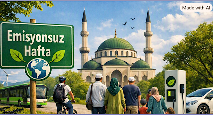 Çevre Bilinciyle Cami Yolunda: IGMG’den “Emisyonsuz Hafta” Çağrısı