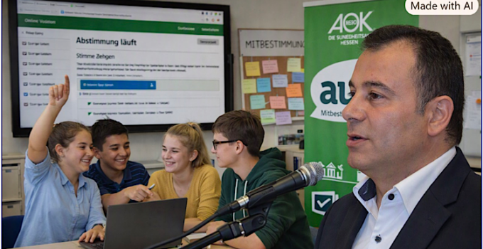 AOK Hessen’den Okullara Demokrasi Desteği: “aula” Projesi Başladı