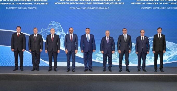 Türk Devletleri İstihbarat Servisleri Konferansı’nın 28. toplantısı Kazakistan’da yapıldı