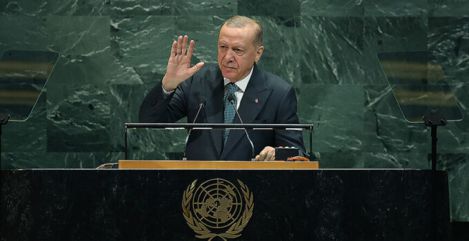Cumhurbaşkanı Erdoğan, BM Genel Kurulu’nda yine Filistin’in sesi