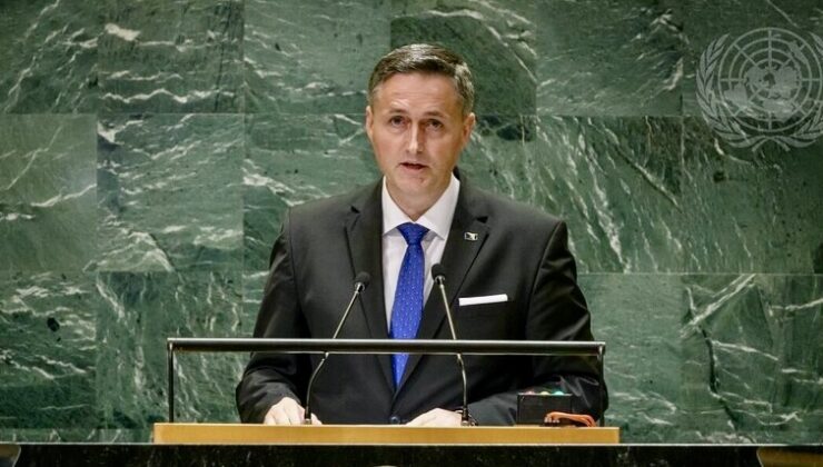 Boşnak lider Becirovic, BM 81. Genel Kurulu’nda Gazze’deki soykırıma dikkati çekti