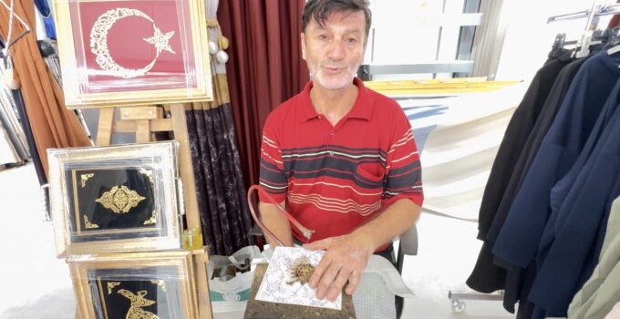 Unutulmaya yüz tutmuş el sanatlarından Naht/Nat Oyma Sanatı Yaşatılıyor
