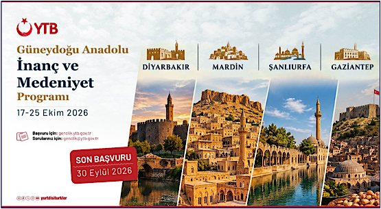 Güneydoğu Anadolu İnanç ve Medeniyet Programı Başvuruları İçin Acele Edin