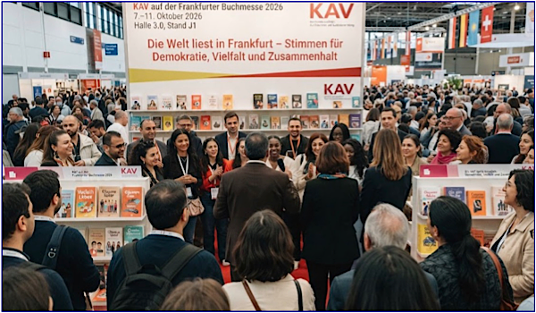 KAV, Frankfurt Kitap Fuarı 2026’da Demokrasi ve Çeşitlilik Mesajı Verecek