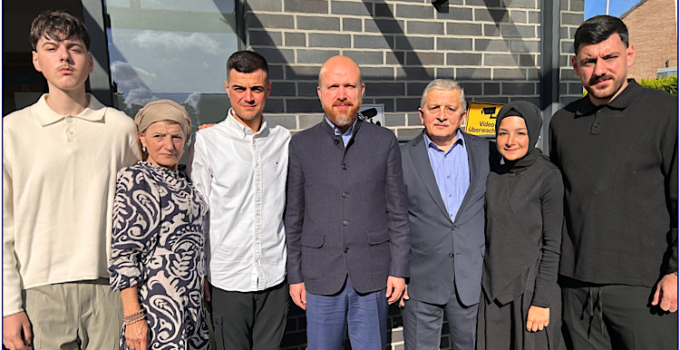 Bilal Erdoğan’dan Garaçoğlu Ailesine Vefa Ziyareti