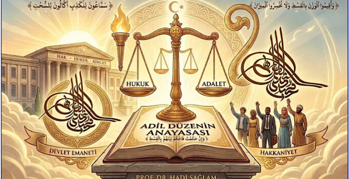 Hukuk  •  Emaanet  •  Liyakat  •  Adalet / Adil Düzenin Anayasası
