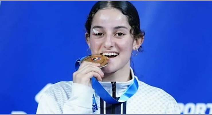 Filistinli karateci Meryem Bişarat’tan dünya şampiyonluğu