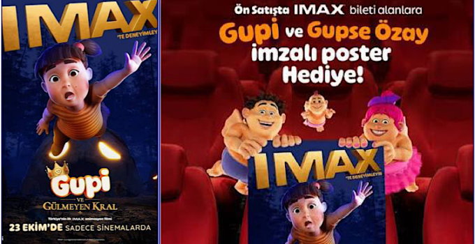 Türkiye’nin İlk Imax Animasyon Filmi “Gupi ve Gülmeyen Kral” Avrupa’da