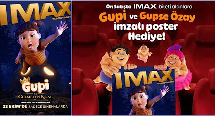 Türkiye’nin İlk Imax Animasyon Filmi “Gupi ve Gülmeyen Kral” Avrupa’da