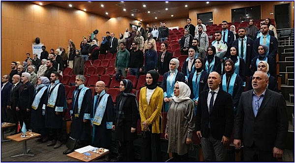Gazze El-Ezher Üniversitesinden 16 Filistinli tıp öğrencisi İstanbul’da mezun oldu