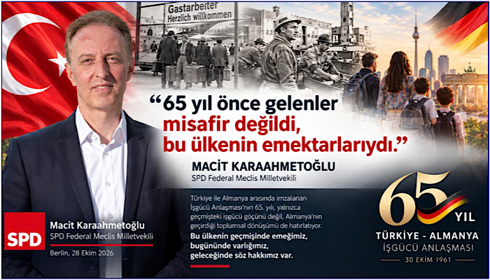 65 Yıllık Göç Hikâyesi: Macit Karaahmetoğlu’ndan Almanya’ya Mesaj: “Misafir Değil, Bu Ülkenin Emektarları”