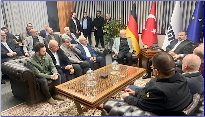 IGMG Genel Başkanı Kemal Ergün Köln Bölgesi Heyetini Kabul Etti